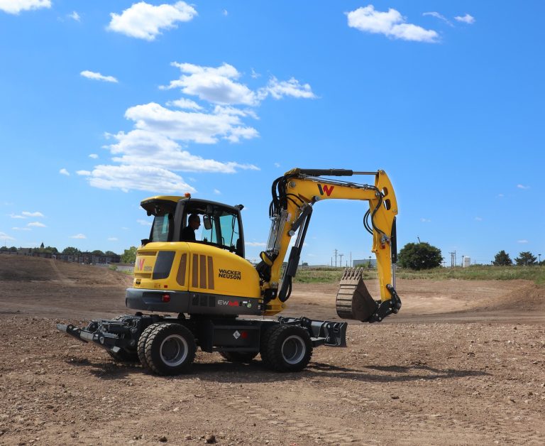 Wacker Neuson bageri točkaši, mobilnost bez transporta.