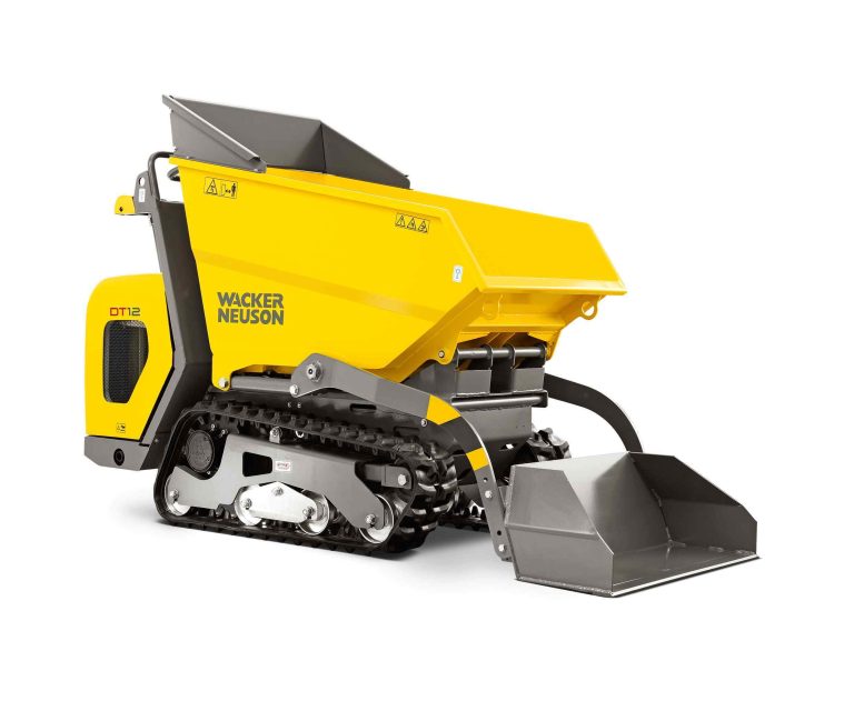 Profesionalni dumper gusjeničar za transport materijala.