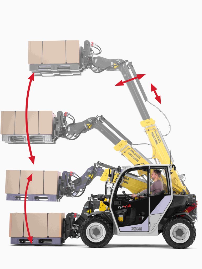 Wacker Neuson telehendler TH412 VLS sustav
