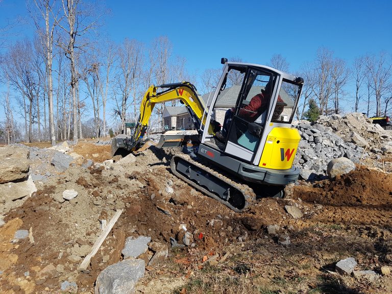 Iskop s bagerom Wacker Neuson ET35