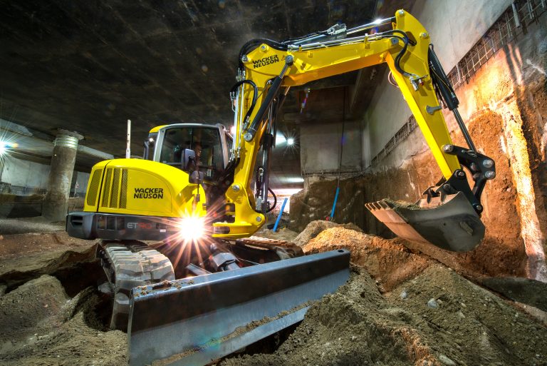 Wacker Neuson ET90 – rad u uskom prostoru.