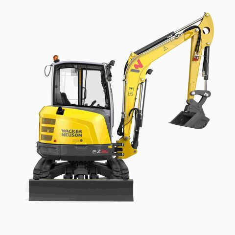 Wacker Neuson EZ36 kompaktni Zero Tail bager.