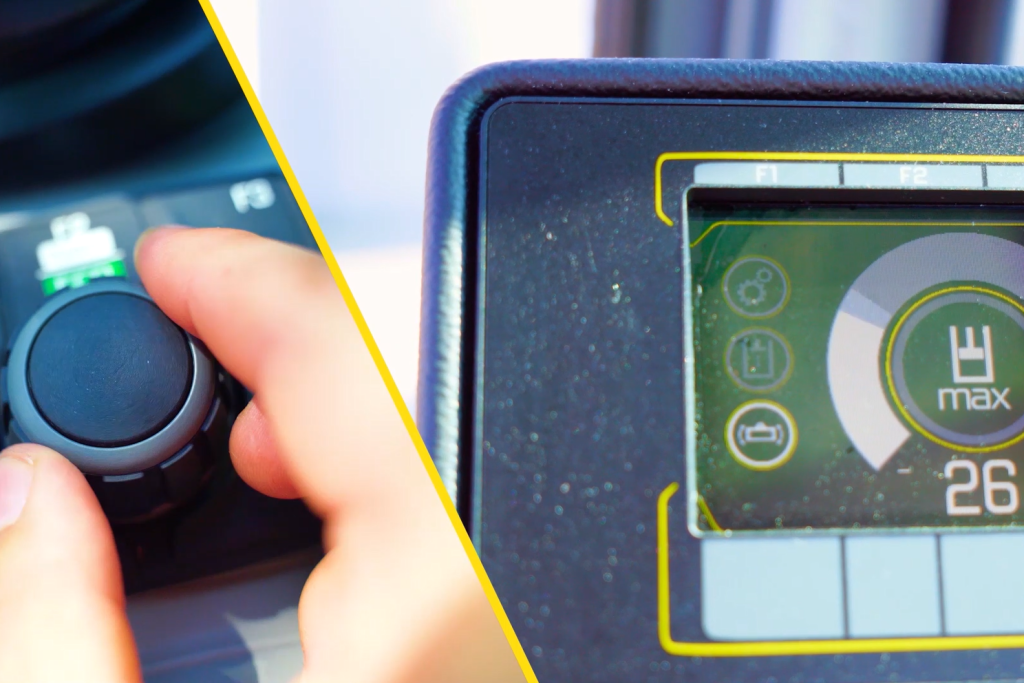 Jog dial sustav za jednostavan odabir radnih postavki.